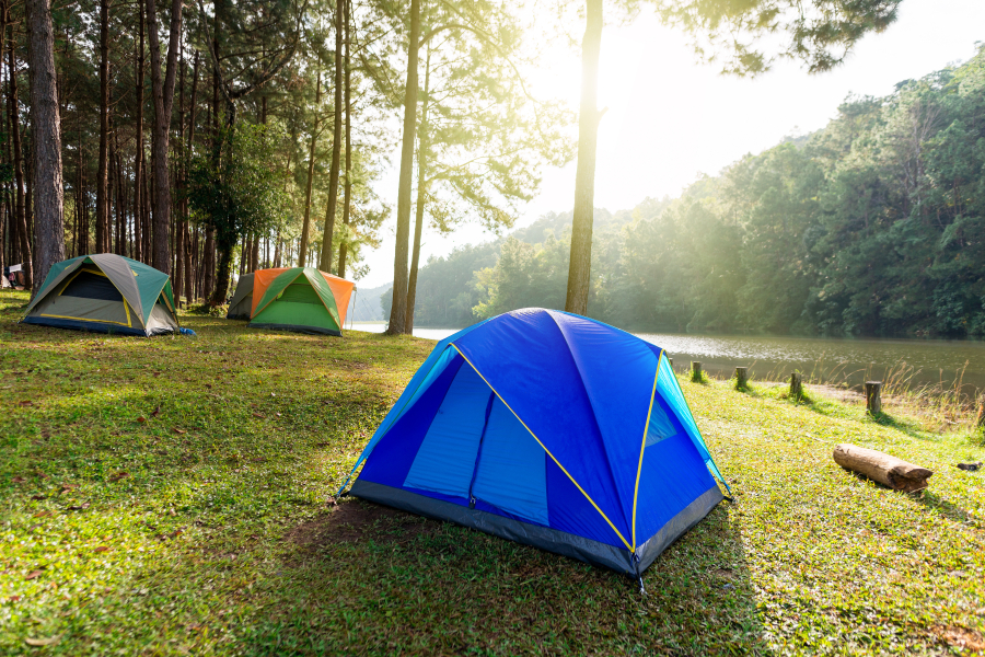 tente camping à la Roche-sur-Yon