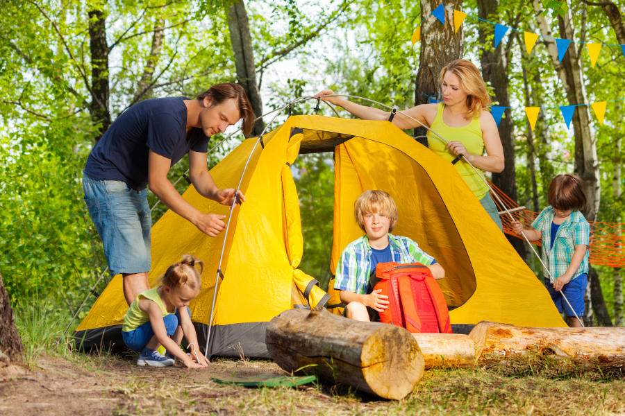 famille au camping Tremolat Dordogne